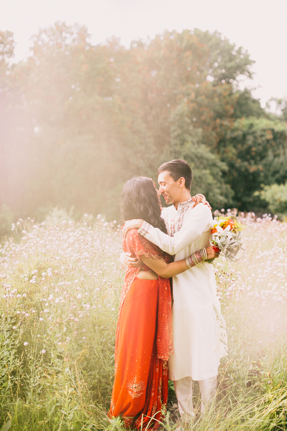 Colorful, multicultural wedding | photo by Our Labor of Love | Read more - http://www.100layercake.com/blog/