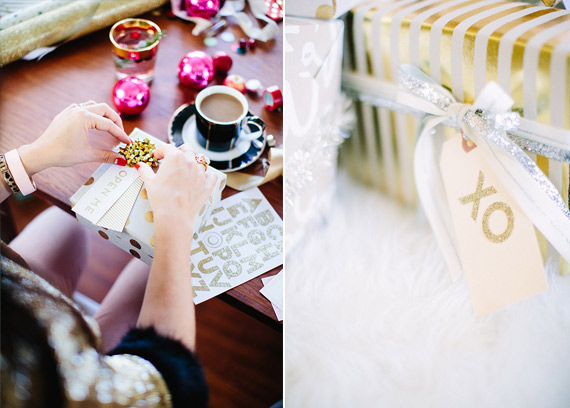 Gift wrap party | photo by Paige Jones | 100 Layer Cake