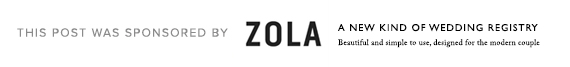 Zola wedding registry | 100 Layer Cake