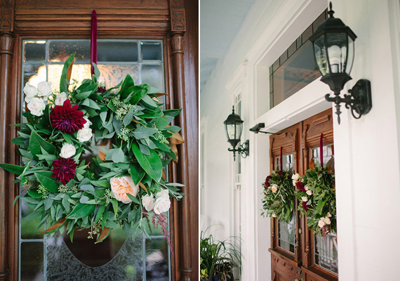 Garden themed winter wedding | Photo by The Nichols | Read more - http://www.100layercake.com/blog/?p=67856