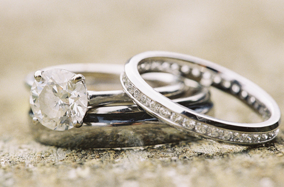 wedding rings | Photo by Braedon Flynn | Read more - http://www.100layercake.com/blog/?p=69009