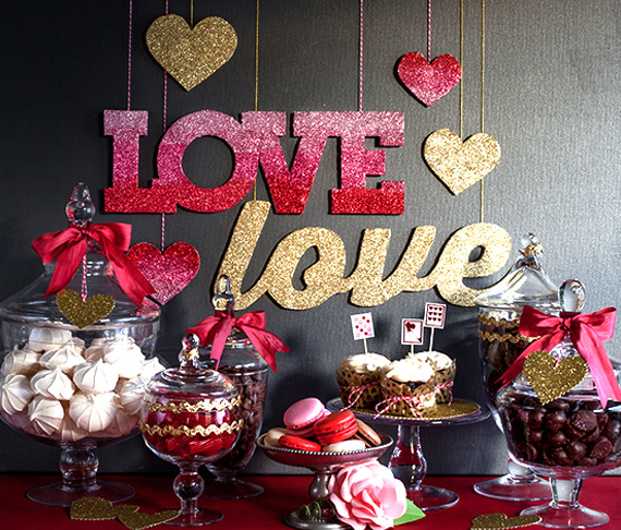 Heart decor ideas | 100 Layer Cake