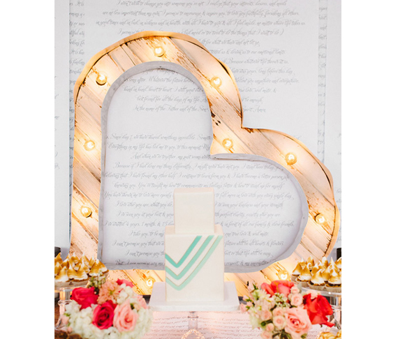 Heart decor ideas | 100 Layer Cake