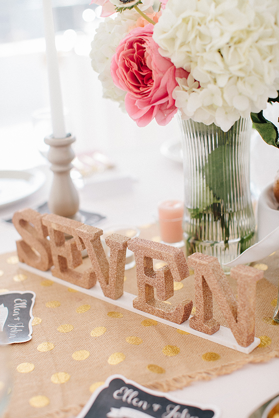 Pink and gold wedding decor | Photo by Sylvia Photography | Read more - http://www.100layercake.com/blog/?p=68388