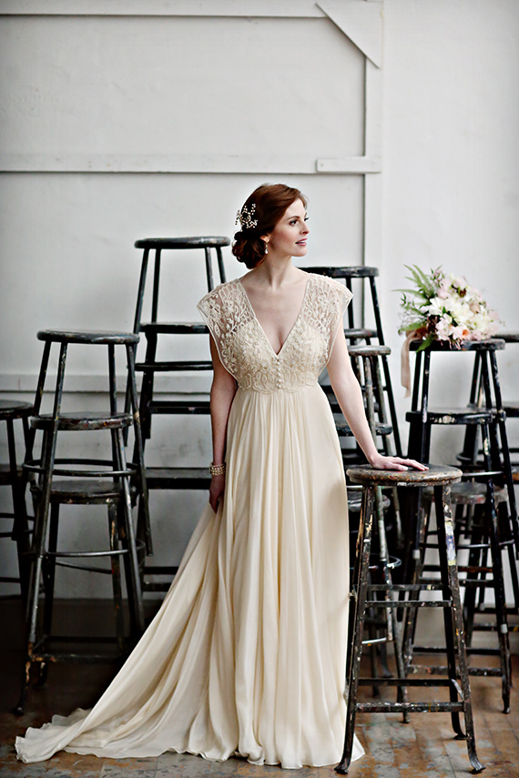 BHLDN Spring bridal collection | Photo by Alison Conklin | Read more - http://www.100layercake.com/blog/?p=69645 