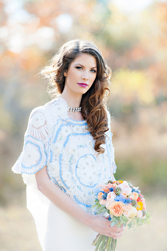 Cobalt blue wedding inspiration | Photo by Candace Berry Photography | Read more - http://www.100layercake.com/blog/?p=70340