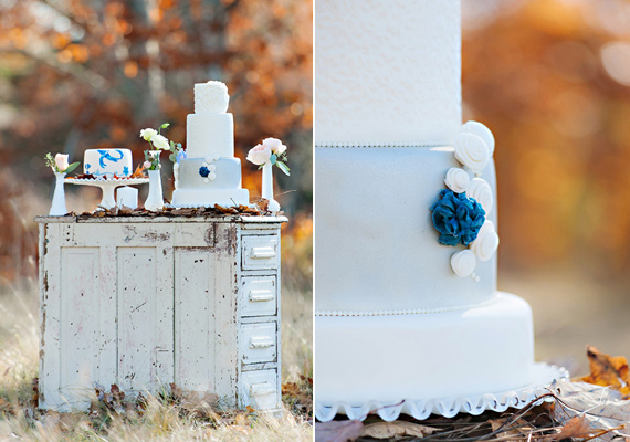 Cobalt blue wedding inspiration | Photo by Candace Berry Photography | Read more - http://www.100layercake.com/blog/?p=70340