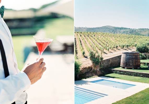 Elegant Portugal vineyard wedding | Photo by André Teixeira from Branco Prata | Read more - http://www.100layercake.com/blog/?p=70468