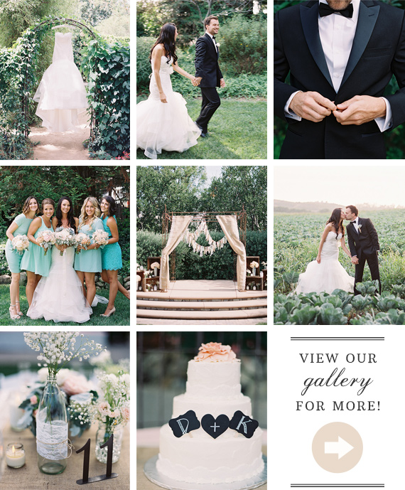Elegant California garden wedding | Photo by Michael Radford Photography | Read more - http://www.100layercake.com/blog/?p=69695 
