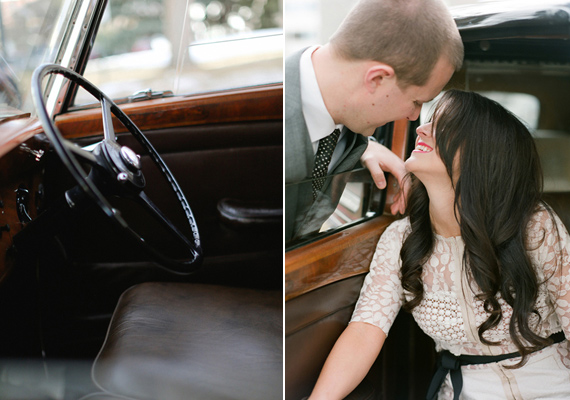 Vintage one year anniversary shoot | Photo by Laura Murray Photography | Read more - http://www.100layercake.com/blog/?p=70782