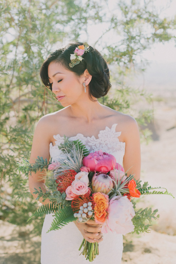 Peony bouquet | Photo by Fondly Forever Photography | Read more - http://www.100layercake.com/blog/?p=70401 