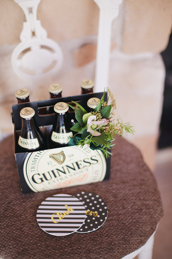 St. Patrick's Day wedding inspiration | Photo by Leah McEachern Photography | Read more - http://www.100layercake.com/blog/?p=70089