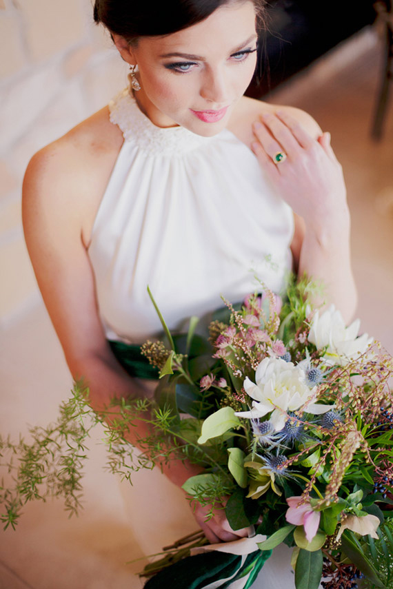 St. Patrick's Day wedding inspiration | Photo by Leah McEachern Photography | Read more - http://www.100layercake.com/blog/?p=70089