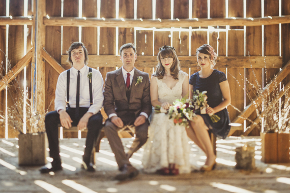 Intimate Canada farm wedding | Photo by AMERIS Photography | Read more - http://www.100layercake.com/blog/?p=72057