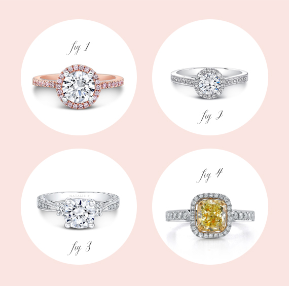Engagement and wedding ring ideas | 100 Layer Cake 