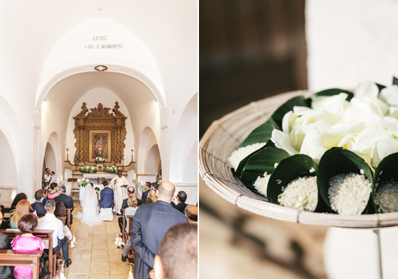 Coastal Italian wedding | Photos by Studio A Q | Read more -  http://www.100layercake.com/blog/?p=71055