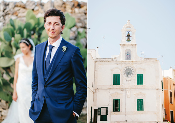 Coastal Italian wedding | Photos by Studio A Q | Read more -  http://www.100layercake.com/blog/?p=71055