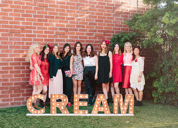 The Cream wedding event LA | Photo by Annie McElwain Photography | Read more - http://www.100layercake.com/blog/?p=71083