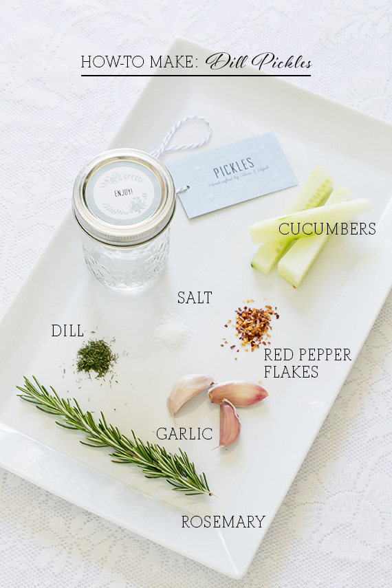 How-to make dill pickles | Makr | Photo by Scott Clark Photo | 100 Layer Cake