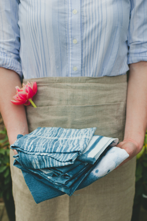 Indigo dyed wedding inspiration | Photo by Spindle Photography | Read more - http://www.100layercake.com/blog/?p=71903