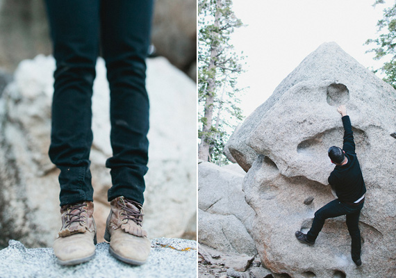Palm Springs hiking engagement shoot | Photo by Jasmine Fitzwilliam | Read more - http://www.100layercake.com/blog/?p=71797