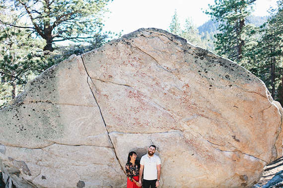 Palm Springs hiking engagement shoot | Photo by Jasmine Fitzwilliam | Read more - http://www.100layercake.com/blog/?p=71797