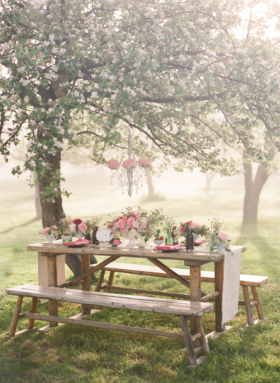 Pink and strawberry wedding ideas | Photo by Weber Photography | Read more - http://www.100layercake.com/blog/?p=71453