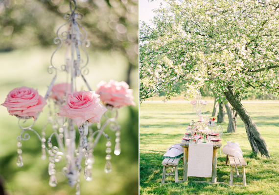 Pink and strawberry wedding ideas | Photo by Weber Photography | Read more - http://www.100layercake.com/blog/?p=71453
