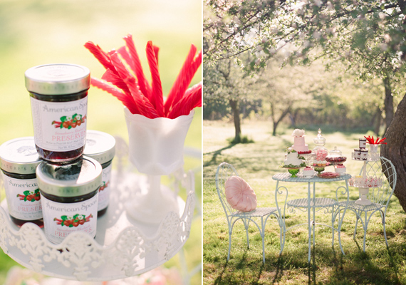 Pink and strawberry wedding ideas | Photo by Weber Photography | Read more - http://www.100layercake.com/blog/?p=71453