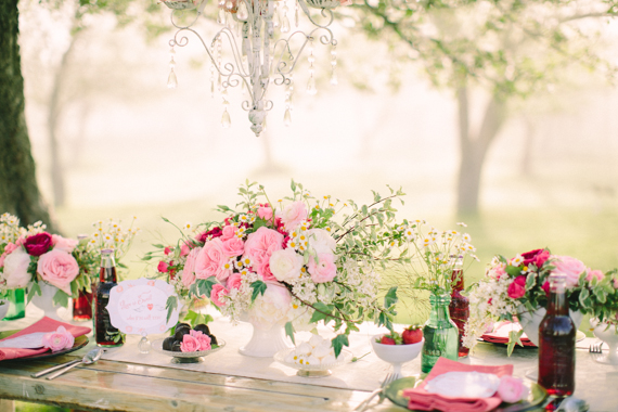 Pink and strawberry wedding ideas | Photo by Weber Photography | Read more - http://www.100layercake.com/blog/?p=71453