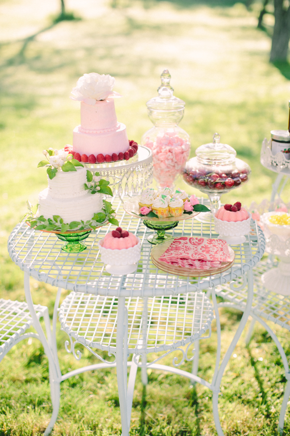 Pink and strawberry wedding ideas | Photo by Weber Photography | Read more - http://www.100layercake.com/blog/?p=71453