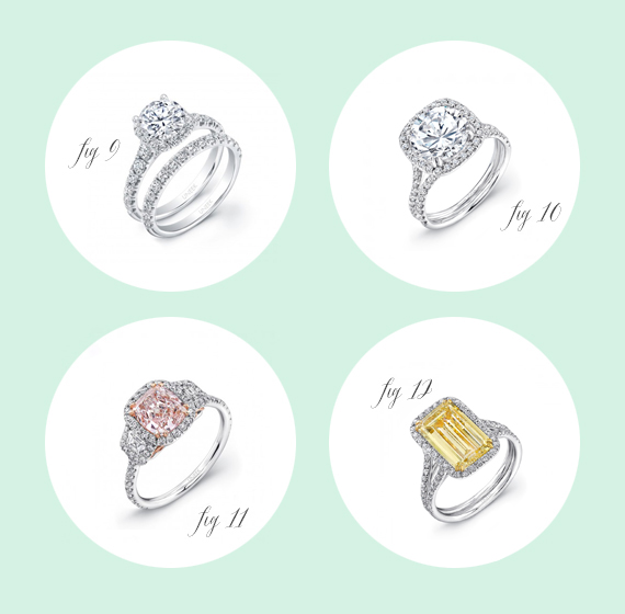 Engagement and wedding ring ideas | 100 Layer Cake 