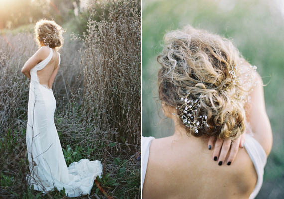 Bohemian spring bridal fashion | Photo by Ashley Kelemen | Read more - http://www.100layercake.com/blog/?p=73094