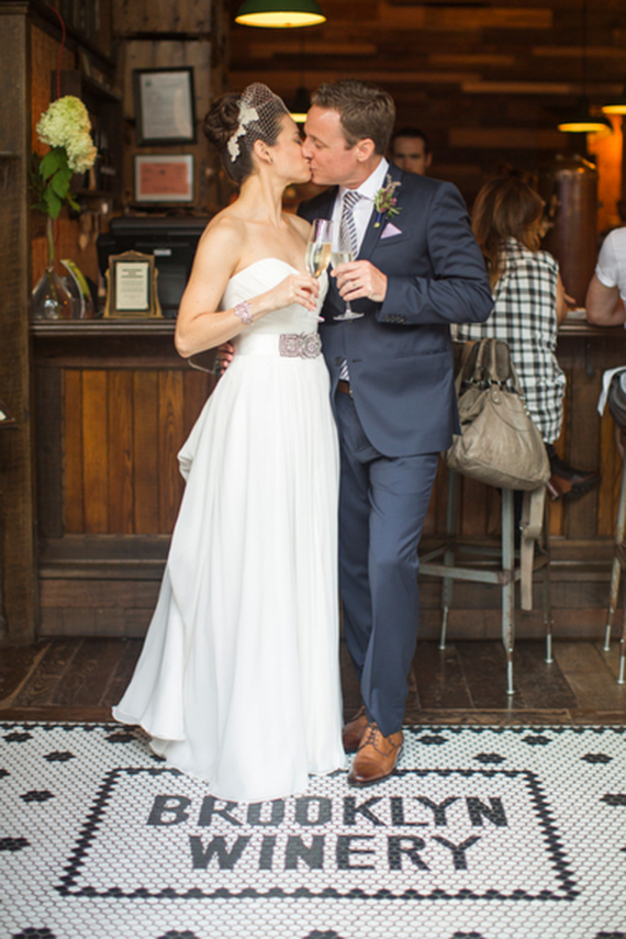 Brooklyn Winery wedding | Photo by Betsi Ewing Studio | Read more -  http://www.100layercake.com/blog/?p=72763