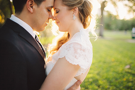 Nicole Miller wedding dress | Photo by Love Is A Big Deal | Read more - http://www.100layercake.com/blog/?p=72297 