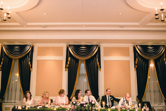 Pink and gold Canadian wedding | Photo by Brittany Mahood Photography | Read more - http://www.100layercake.com/blog/?p=72489