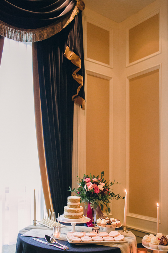 Pink and gold Canadian wedding | Photo by Brittany Mahood Photography | Read more - http://www.100layercake.com/blog/?p=72489