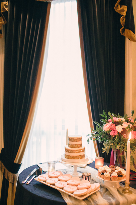 Pink and gold Canadian wedding | Photo by Brittany Mahood Photography | Read more - http://www.100layercake.com/blog/?p=72489