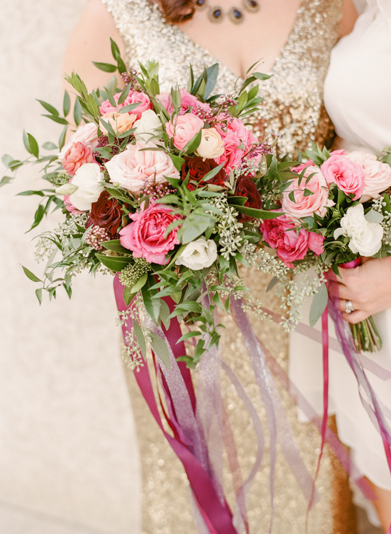 Pink and gold Canadian wedding | Photo by Brittany Mahood Photography | Read more - http://www.100layercake.com/blog/?p=72489