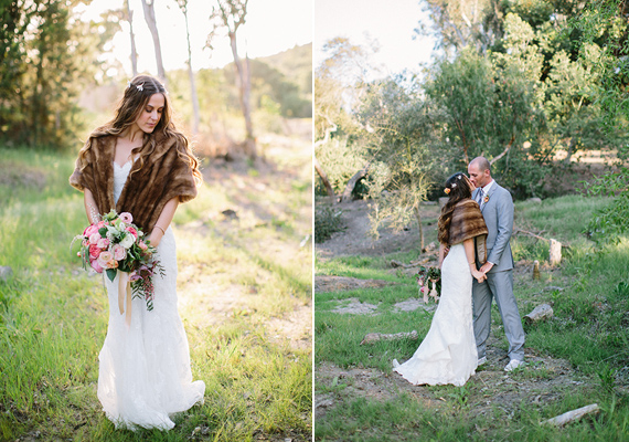 Pronovias Barcelona wedding dress | Photo by Joielala | Read more -  http://www.100layercake.com/blog/?p=73648