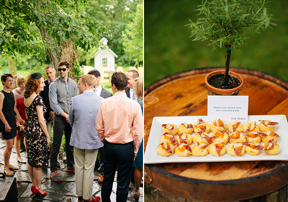 Modern farm gay wedding | Photos by Ely Brothers Photography | Read more -  http://www.100layercake.com/blog/?p=73176