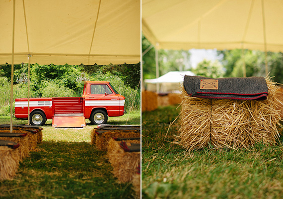 Modern farm gay wedding | Photos by Ely Brothers Photography | Read more -  http://www.100layercake.com/blog/?p=73176
