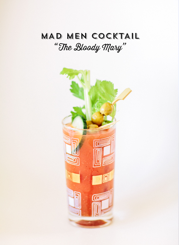 Mad Men cocktail party ideas | Cocktail by Please and Thank You | Photo by Joielala | 100 Layer Cake