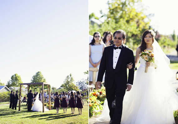 Northern California Fall wedding | Photo by Scott Clark Photo | Read more - http://www.100layercake.com/blog/?p=72851