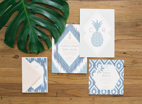 Tropical Summer wedding ideas | Photo by Ashley Kelemen | Event Design Sweet Emilia Jane | Read more - http://www.100layercake.com/blog/?p=72565