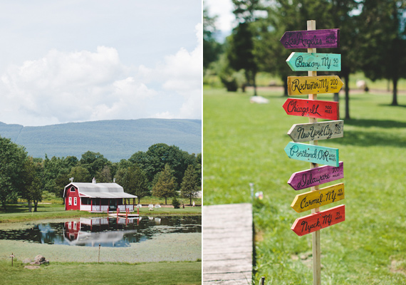 Upstate New York camp themed wedding | Photo by Tin Sparrow Studio | Read more - http://www.100layercake.com/blog/?p=72432