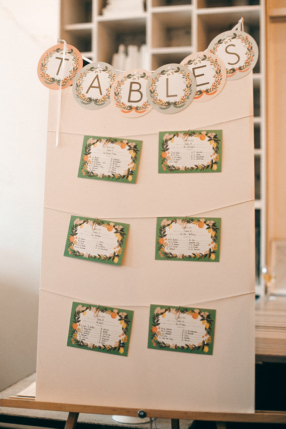 Rifle escort card display | Photo by Christine Lim Photography | Read more - http://www.100layercake.com/blog/?p=73953