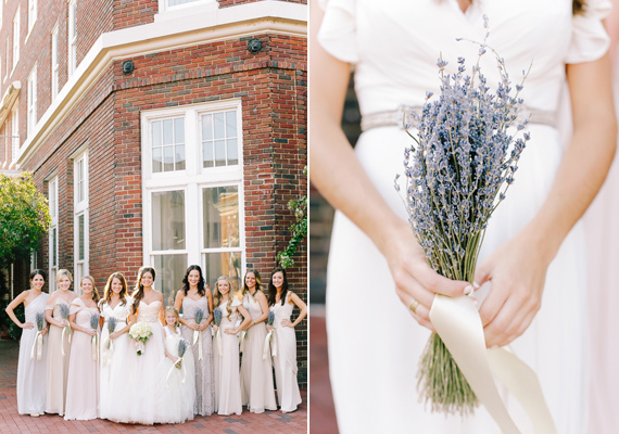 Lavandar bridesmaid bouquet | Photo by Annabella Charles Photography | Read more - http://www.100layercake.com/blog/?p=73999 shoes