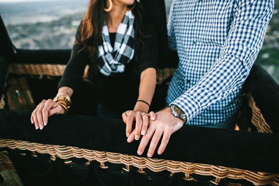 Southern California hot air balloon engagement shoot | Photo by Deer Lovers | 100 Layer Cake