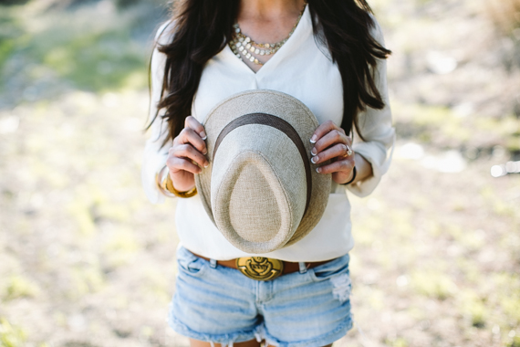 Southern California hot air balloon engagement shoot | Photo by Deer Lovers | 100 Layer Cake